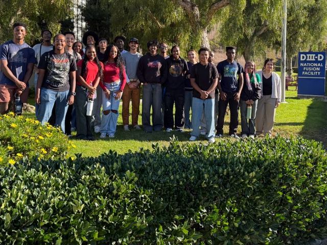 NSBE chapter at the DIII-D National Fusion Facility